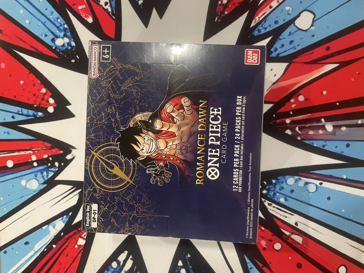 Romance Dawn - Booster Box (Wave 1 - Blue) - Romance Dawn (OP01)