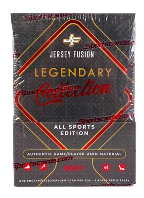 Jersey Fusion Legendary Collection Sealed Display