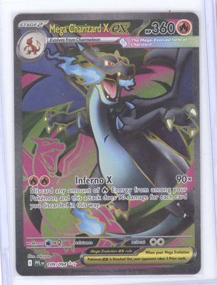 Mega Charizard X ex - 109/094 - ME02: Phantasmal Flames (PFL) - NM