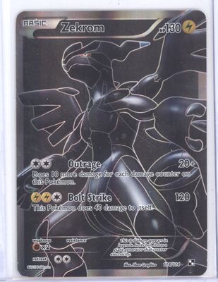 Zekrom (114 Full Art) - Black and White (BLW) - DMG