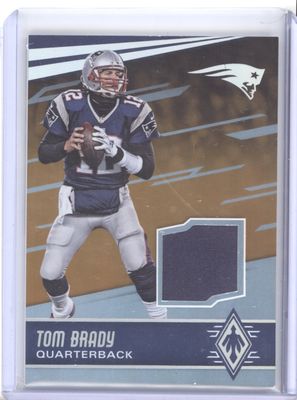 2016 Panini Phoenix #VM-TB Tom Brady Veteran Materials Orange #/25