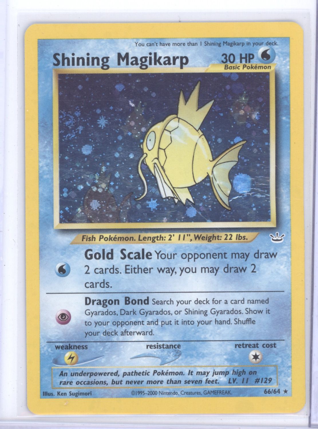 Shining Magikarp - Neo Revelation (N3)