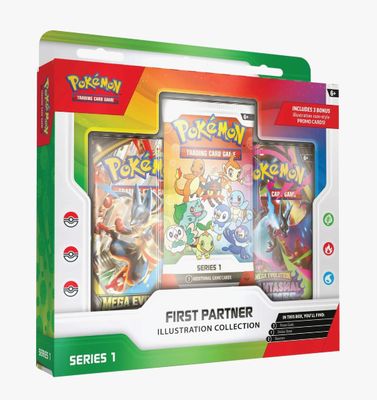 Pokemon - First Partner Illustration Collection (Series 1) - First Partner Collection 2026