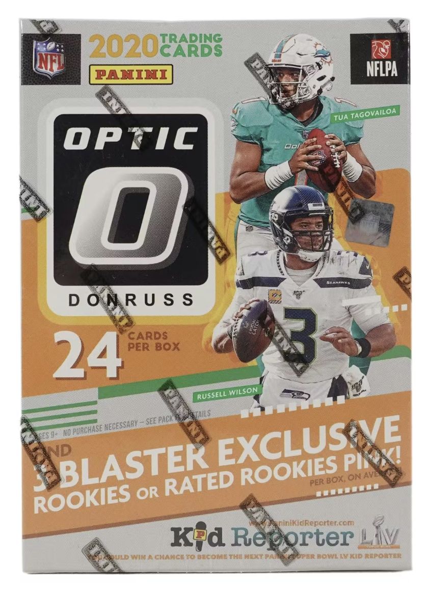 2020 Panini Donruss Optic Football Blaster Box (Pink Parallels)