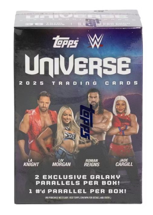 2025 Topps WWE Universe Wrestling Blaster Box