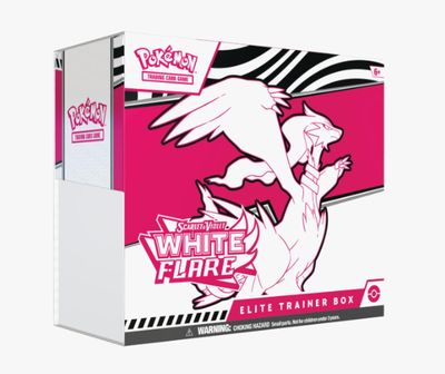 Pokemon - White Flare Elite Trainer Box - SV: White Flare (WHT)