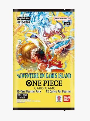 One Piece Adventure on Kami's Island Sleeved Booster Pack - Adventure on Kami's Island (OP15-EB04)