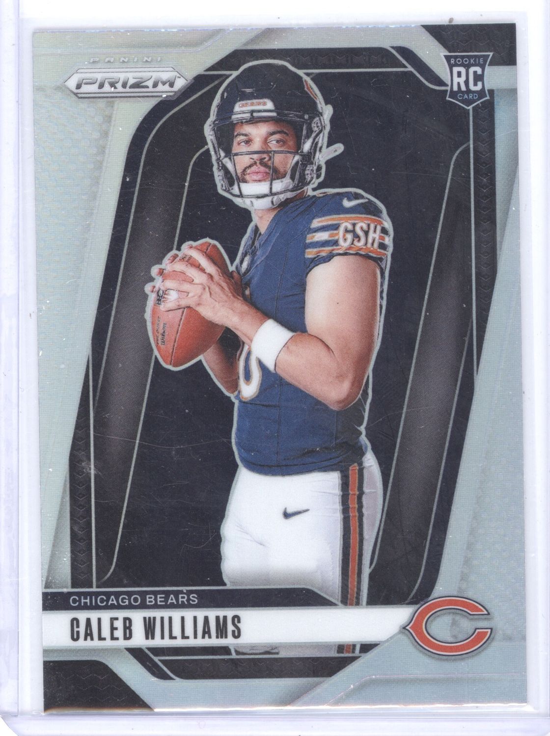 2024 Panini Prizm #1 Caleb Williams Rookie Variations Silver Prizm