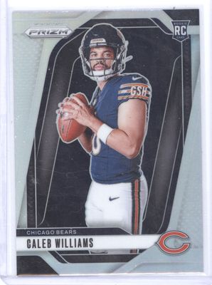 2024 Panini Prizm #1 Caleb Williams Rookie Variations Silver Prizm