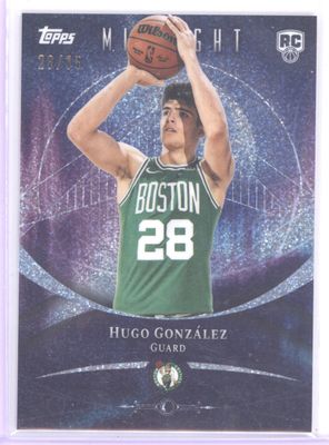 2025-26 Topps Midnight #88 Hugo González Winter Solstice #/35