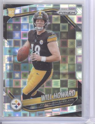 2025 Panini Prizm #367 Will Howard Pandora #/400