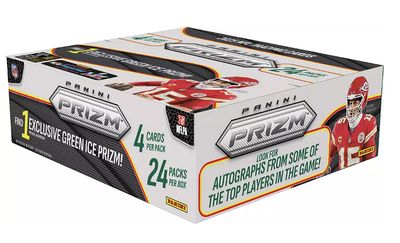 2025 Prizm Football Retail Display Box