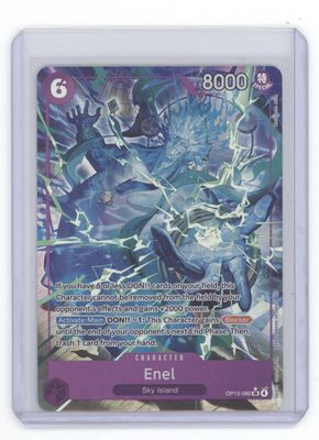 Enel (OP15-060) (Alternate Art) - Adventure on Kami's Island (OP15-EB04) - NM