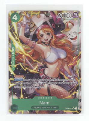Nami (Alternate Art) - The Azure Sea's Seven (OP14) - NM