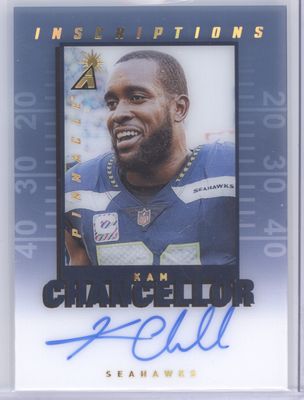 2024 Panini Mosaic #PI-KC Kam Chancellor Pinnacle Inscriptions