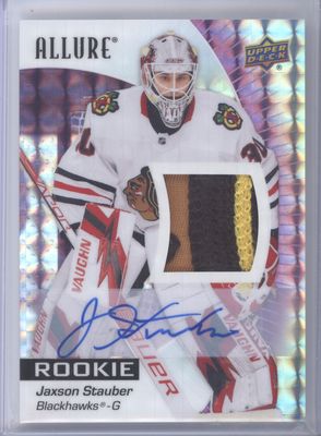 2023-24 Upper Deck Allure #119 Jaxson Stauber Purple Diamond #/10
