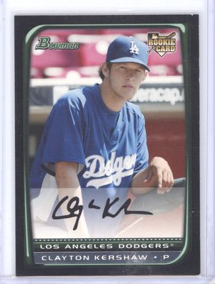 2008 Bowman Draft Picks &amp; Prospects #BDP26 Clayton Kershaw