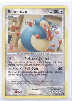 Snorlax 33/111 (League Promo) - League &amp; Championship Cards (PR)