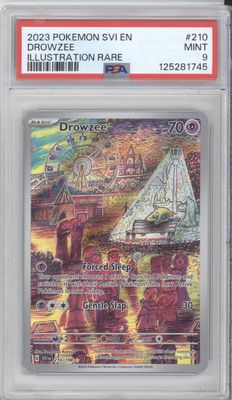 Drowzee - 210/198 - SV01: Scarlet &amp; Violet Base Set (SVI) PSA 9