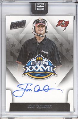 2015 Panini Luxe - Super Bowl Signatures #SBXXXVII-JG John Gruden