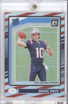 2024 Donruss Optic #229 Drake Maye Freedom