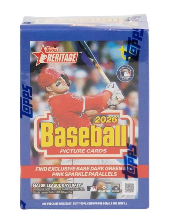 2026 Topps Heritage Baseball Blaster Box