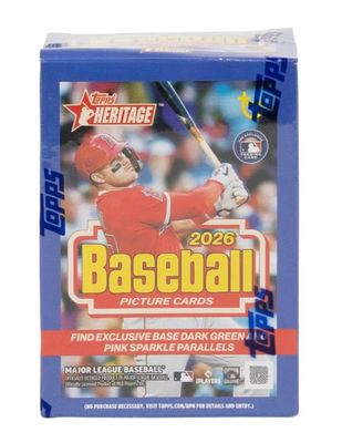 2026 Topps Heritage Baseball Blaster Box