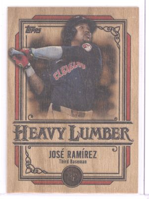 2025 Topps #HL-42 José Ramírez Heavy Lumber