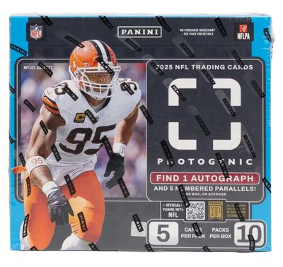2025 Panini Photogenic Football Hobby Box