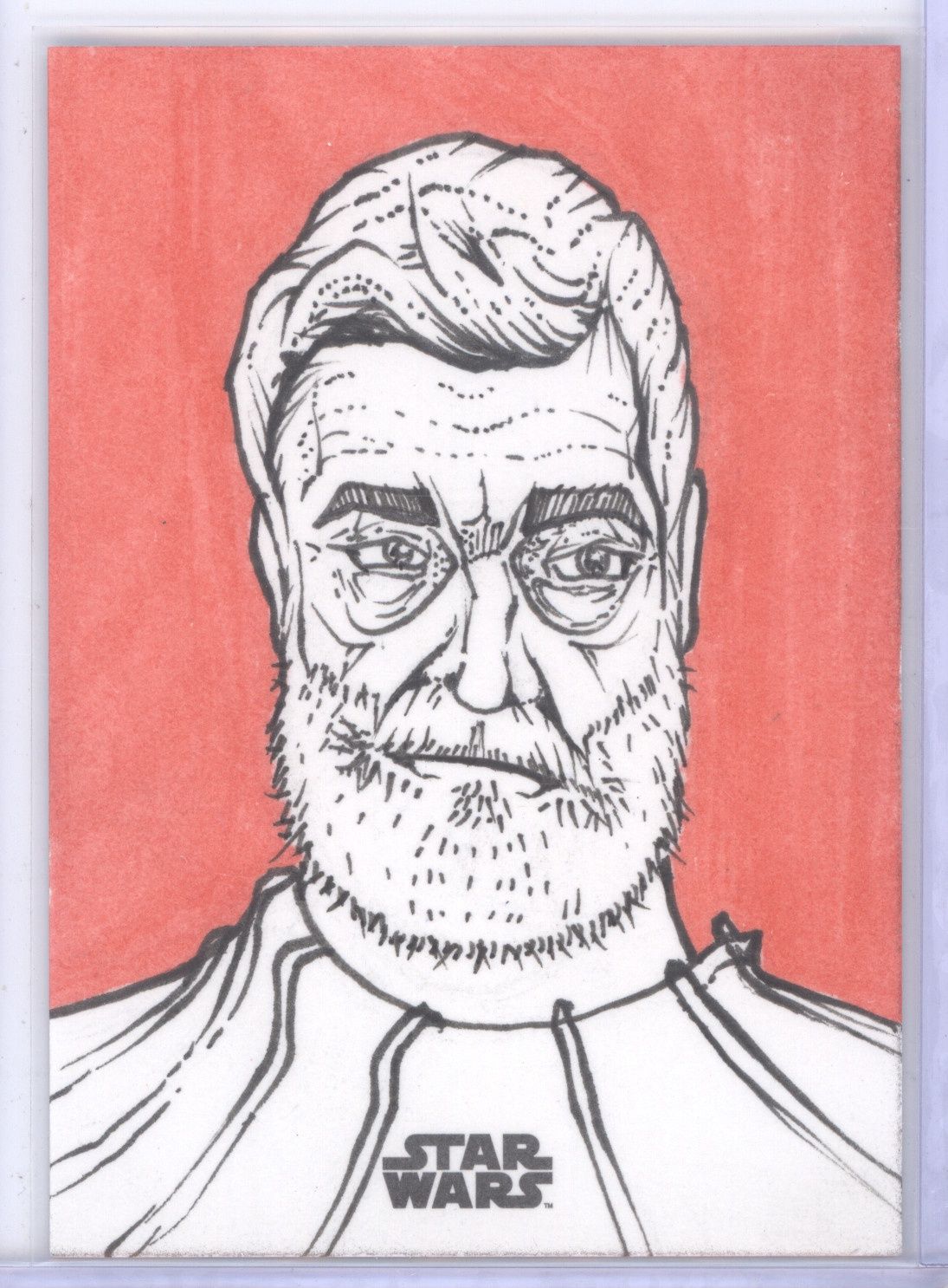 2025 Topps Star Wars Sketch Card Alex Diab