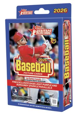2026 Topps Heritage Baseball Hanger Box