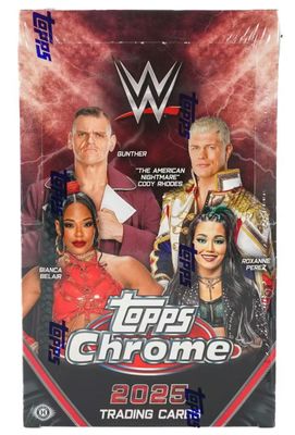 2025 Topps Chrome WWE Wrestling Hobby Box