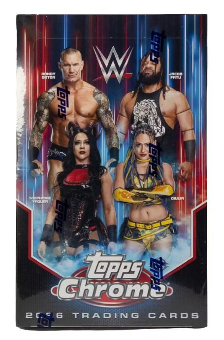 2026 Topps Chrome WWE Wrestling Hobby Box