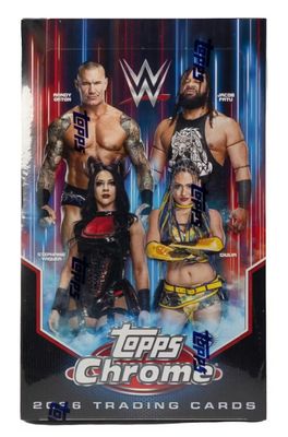2026 Topps Chrome WWE Wrestling Hobby Box