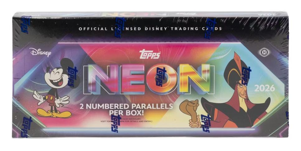 2026 Topps Disney Neon Hobby Box