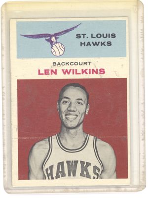 1961 Fleer Len wilkins #44