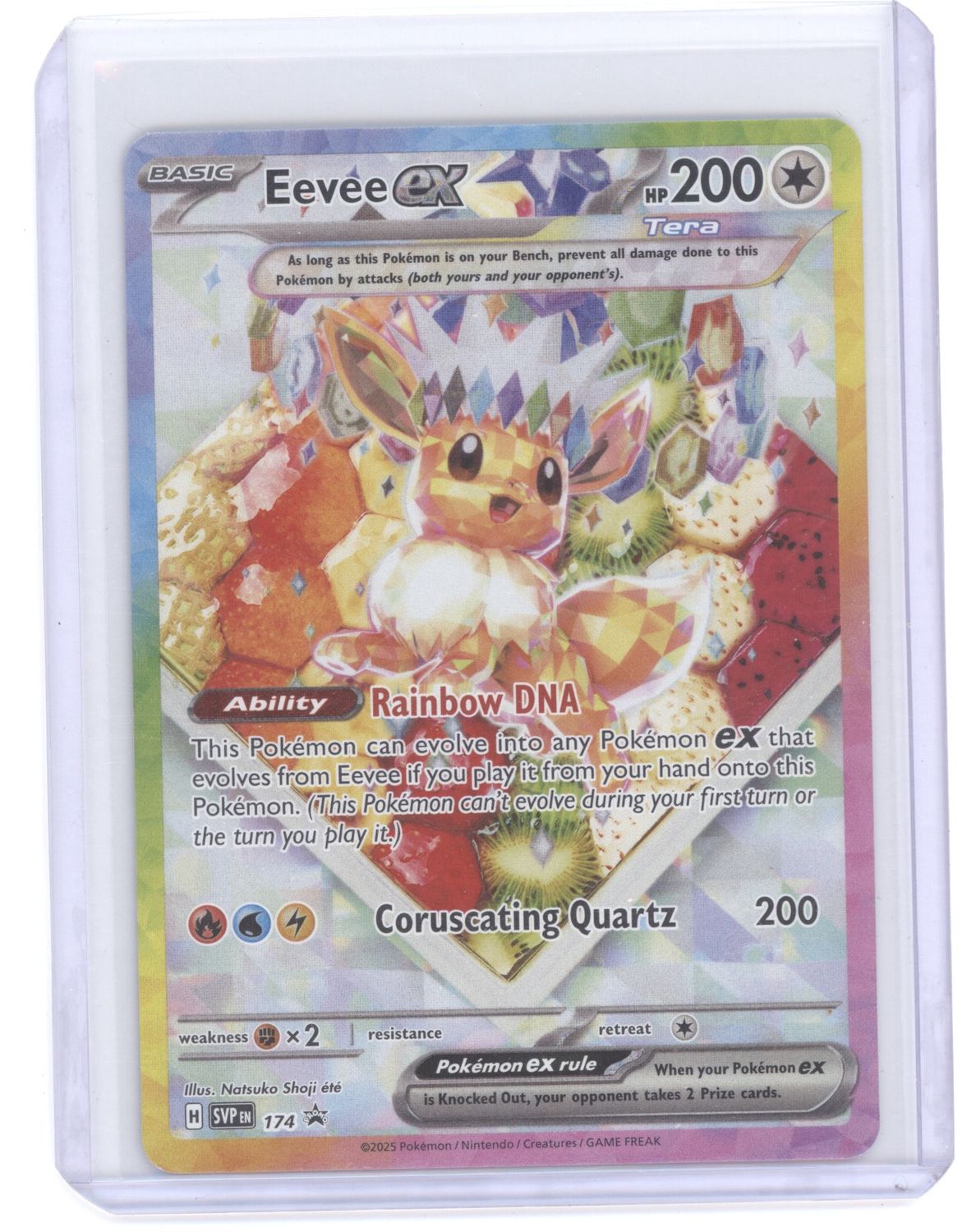 Eevee ex - 174 - SV: Scarlet &amp; Violet Promo Cards (SVP) 4/29