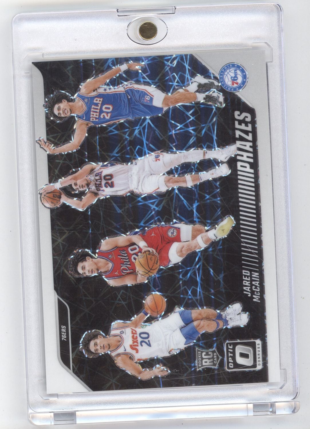2024-25 Panini Donruss Optic Jared McCain Phazes RC Rookie #28