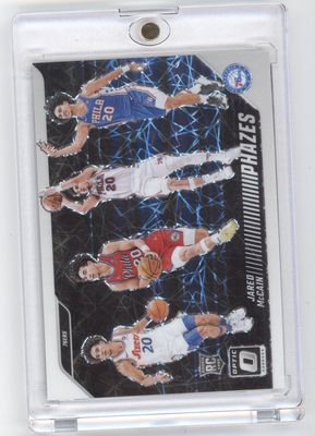 2024-25 Panini Donruss Optic Jared McCain Phazes RC Rookie #28
