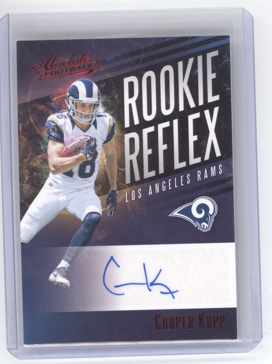 2017 Absolute Cooper Kupp Rookie Reflex Auto card#RR-CK