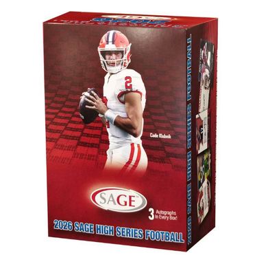 2026 Sage High Series Football Hobby Blaster