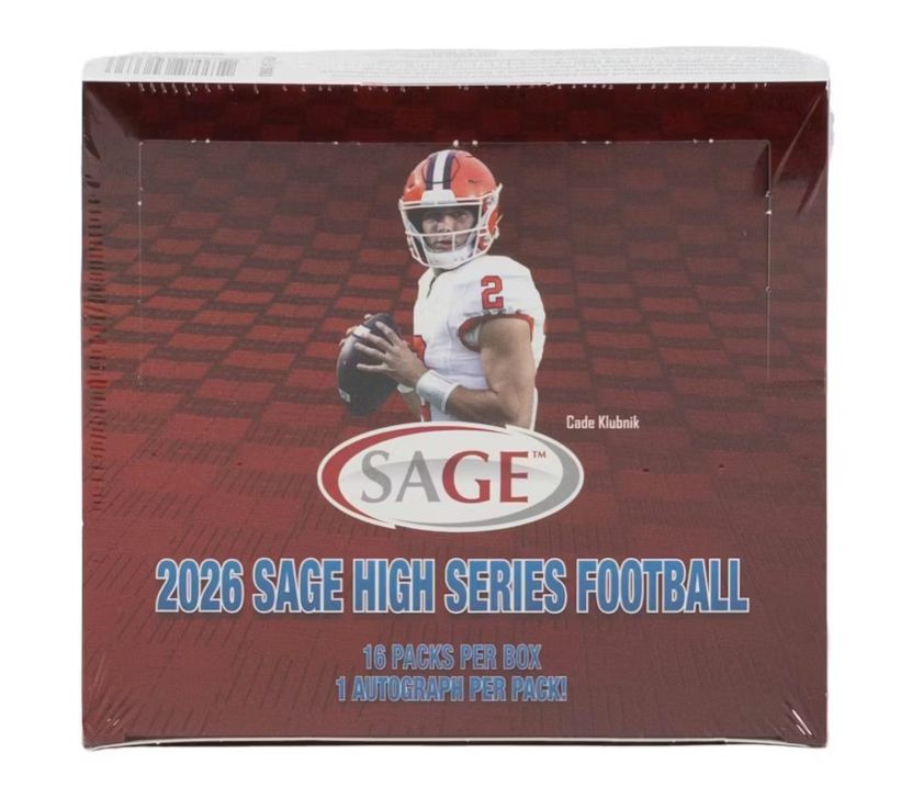 2026 Sage High Series Football Hobby Box