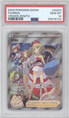 Irida - SWSH: Crown Zenith: Galarian Gallery (CRZ:GG) PSA 10