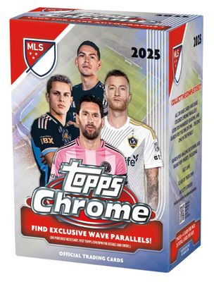 2025 Topps MLS Major League Soccer Chrome Blaster Box