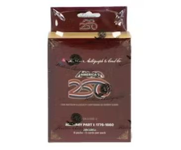 2026 Historic Autographs America's 250th Anniversary Military Part 1 Hobby Box