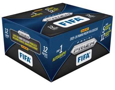 2025/26 Panini Prizm FIFA Soccer Hobby Box