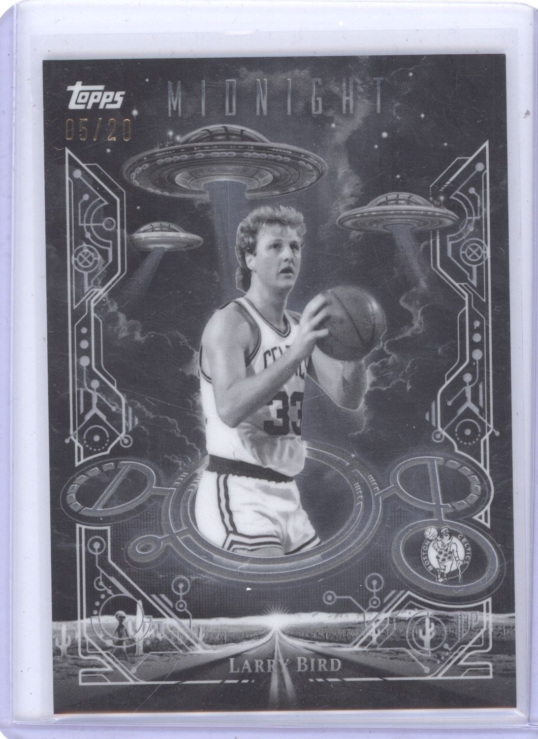 2025-26 Topps Midnight Daydreamers Larry Bird /20