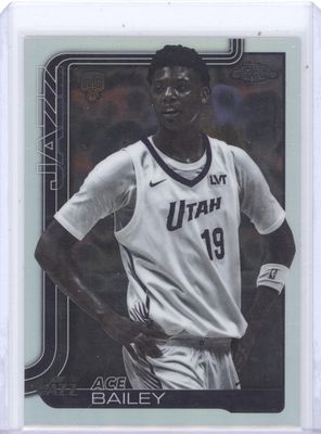 2025-26 Topps Chrome Negative Refractor Rookie Ace Bailey