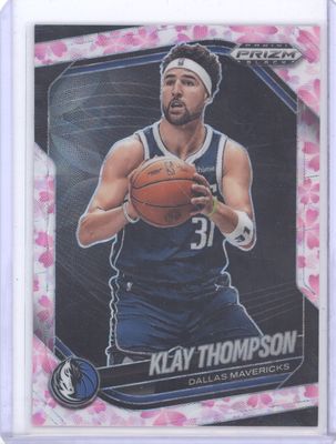 2024 Prizm Black Klay Thompson Cherry Blossom /20