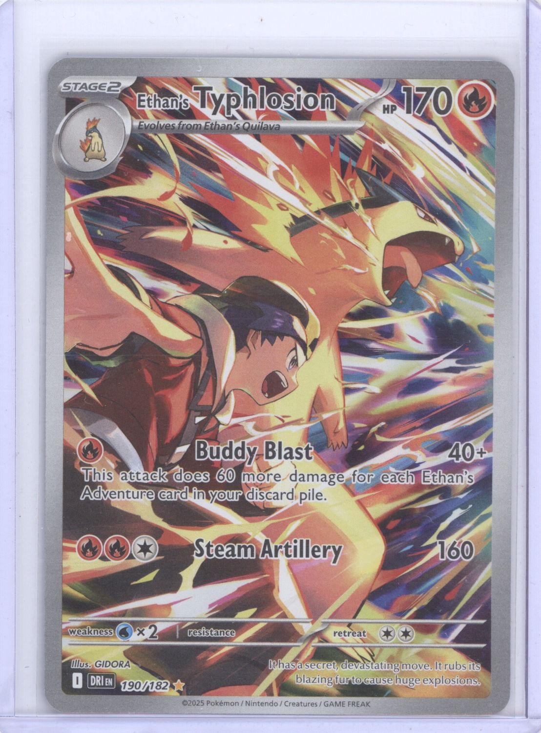 Ethan's Typhlosion - 190/182 - SV10: Destined Rivals (DRI) 5/8